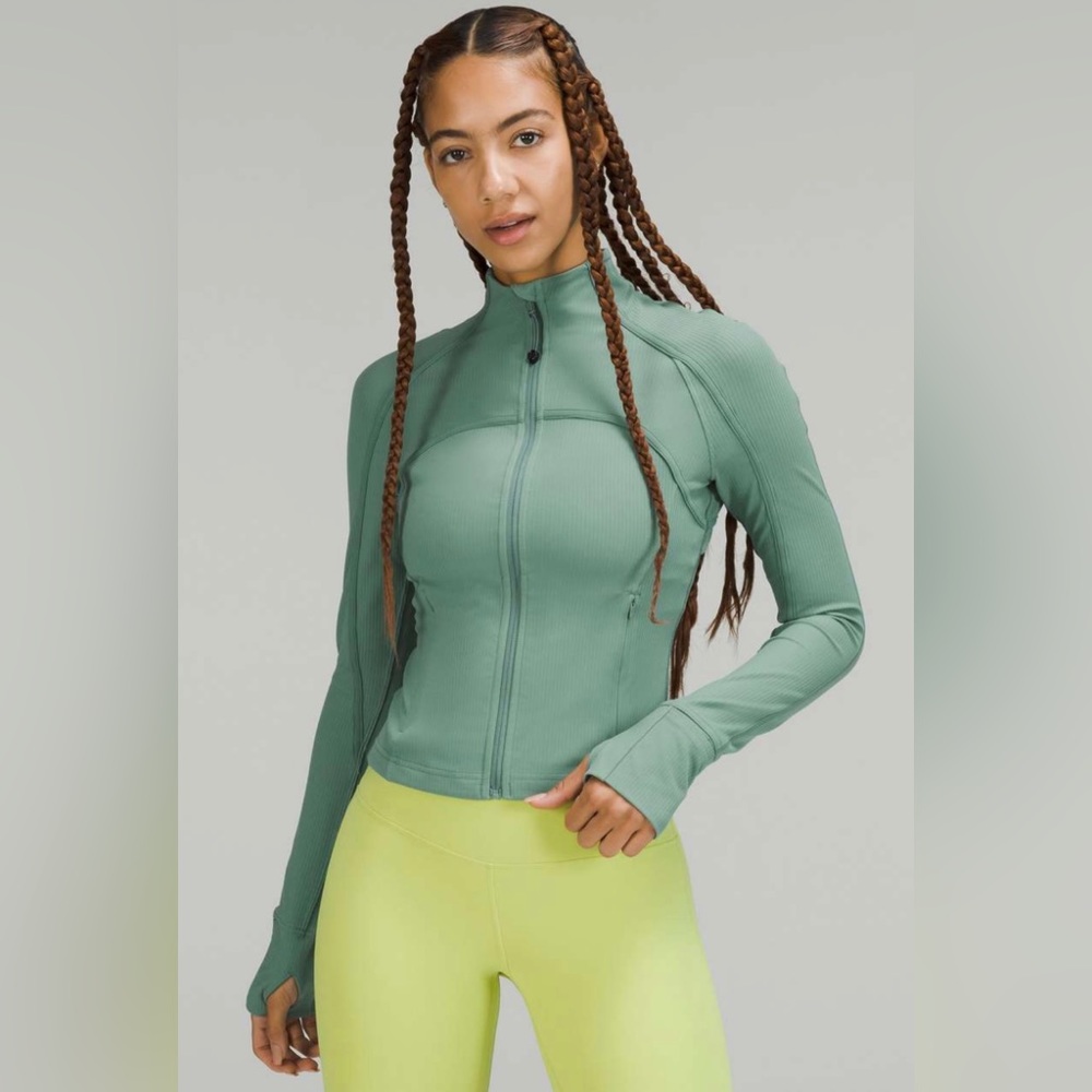 Lululemon Ribbed Nulu Cropped Define Jacket